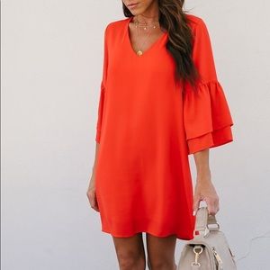 VICI - Bellina Bell Sleeve Shift Dress
